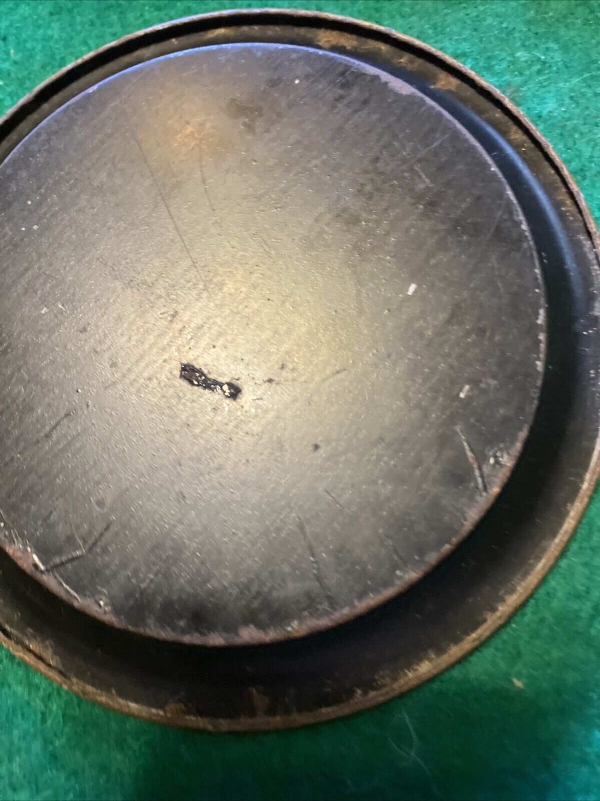 1900s Antique President Suspenders Tin Litho Tray