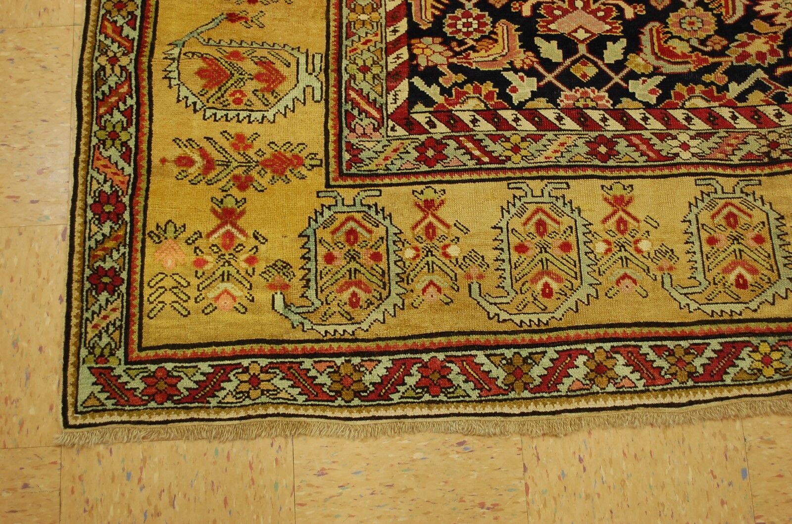Mid-1800s Caucasian Karabagh Rug, 7'3" x 16'5