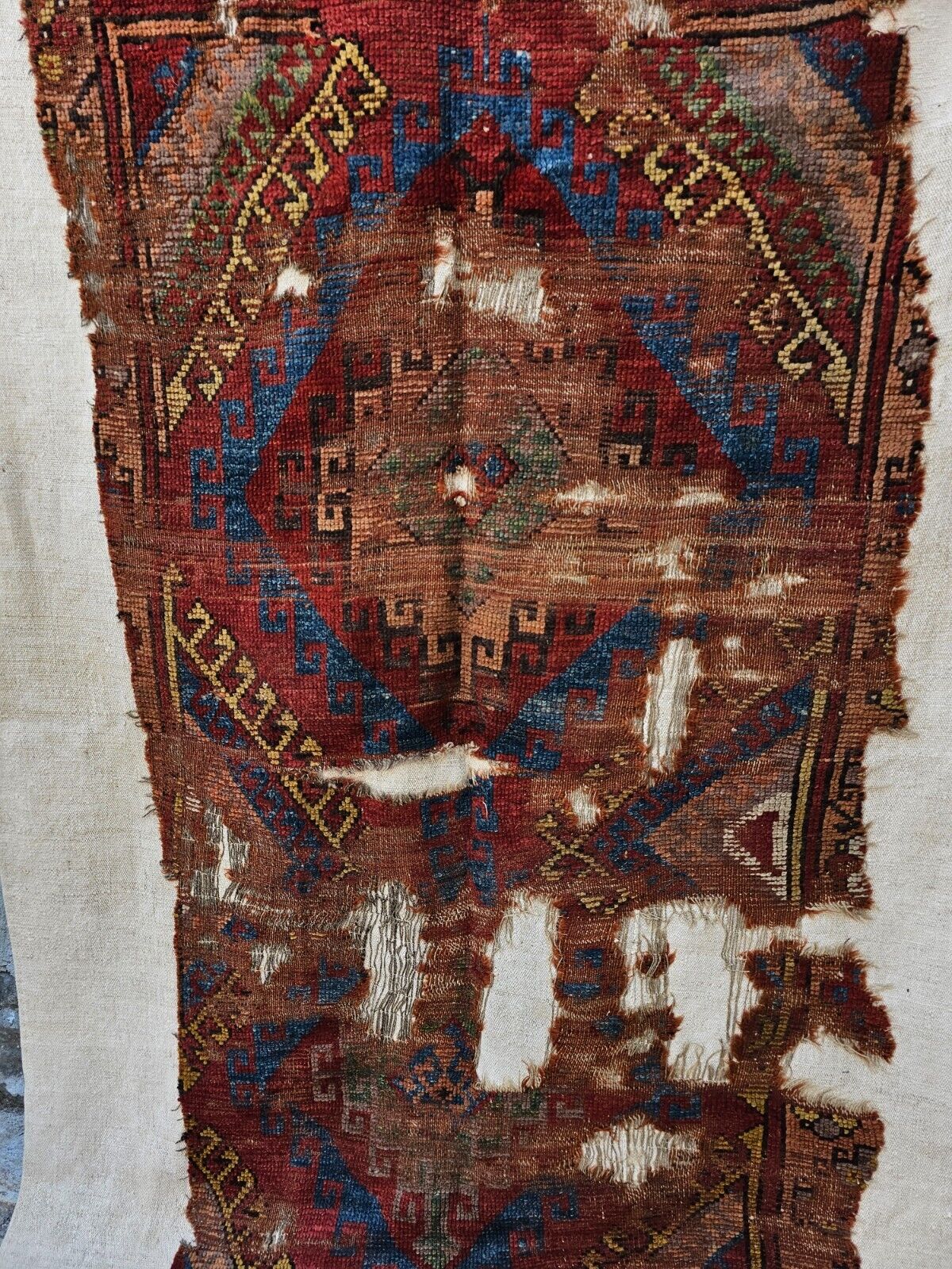 18th Century Anatolian Konya Carpet Fragment