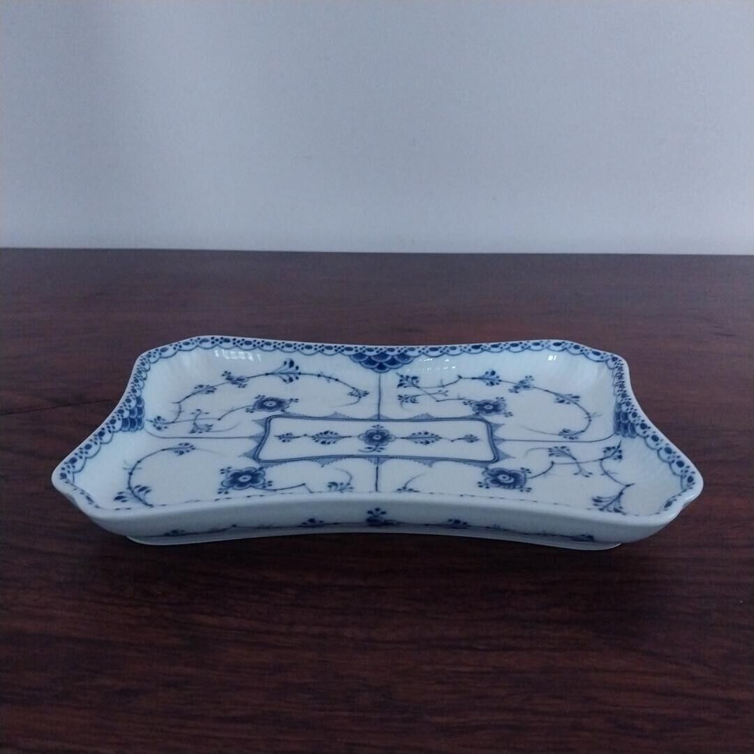 Royal Copenhagen Blue Fluted Tray, Early 1900s