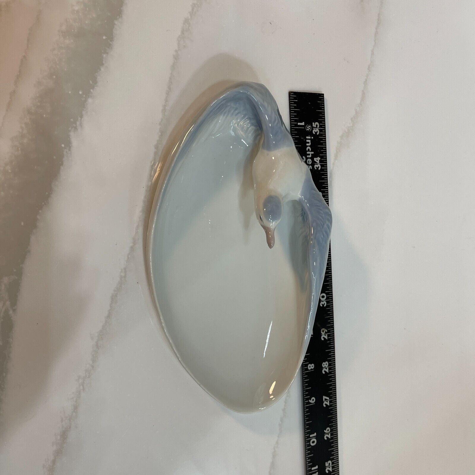 Vintage G. Heubach Seagull Porcelain Tray, 1900s