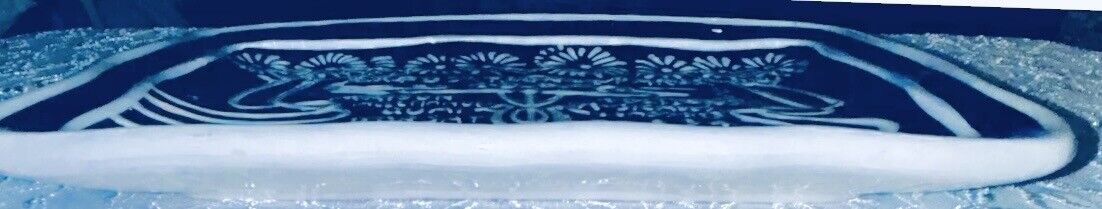 Classic 1900s Parisian Ceramic Advertising Tray