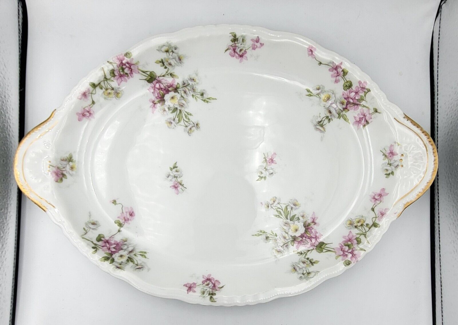 Theodore Haviland Scalloped Edge Antique Platters