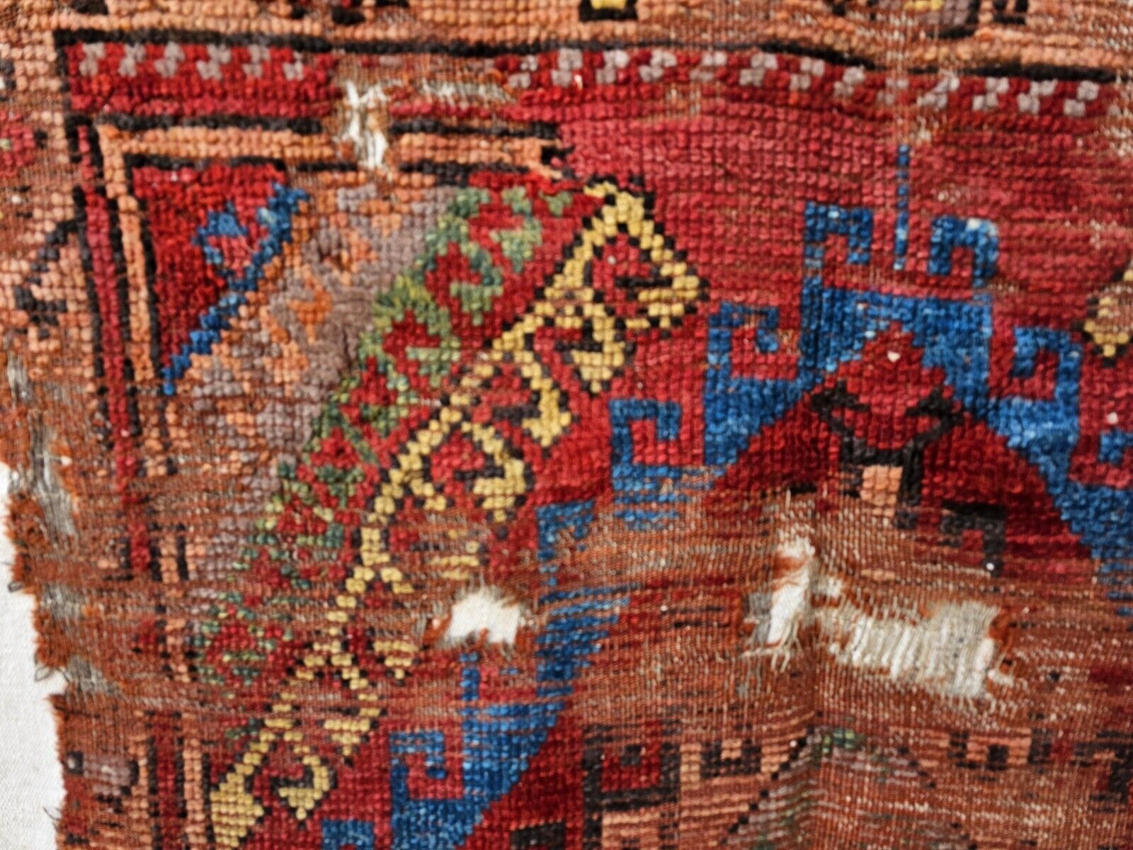 18th Century Anatolian Konya Carpet Fragment