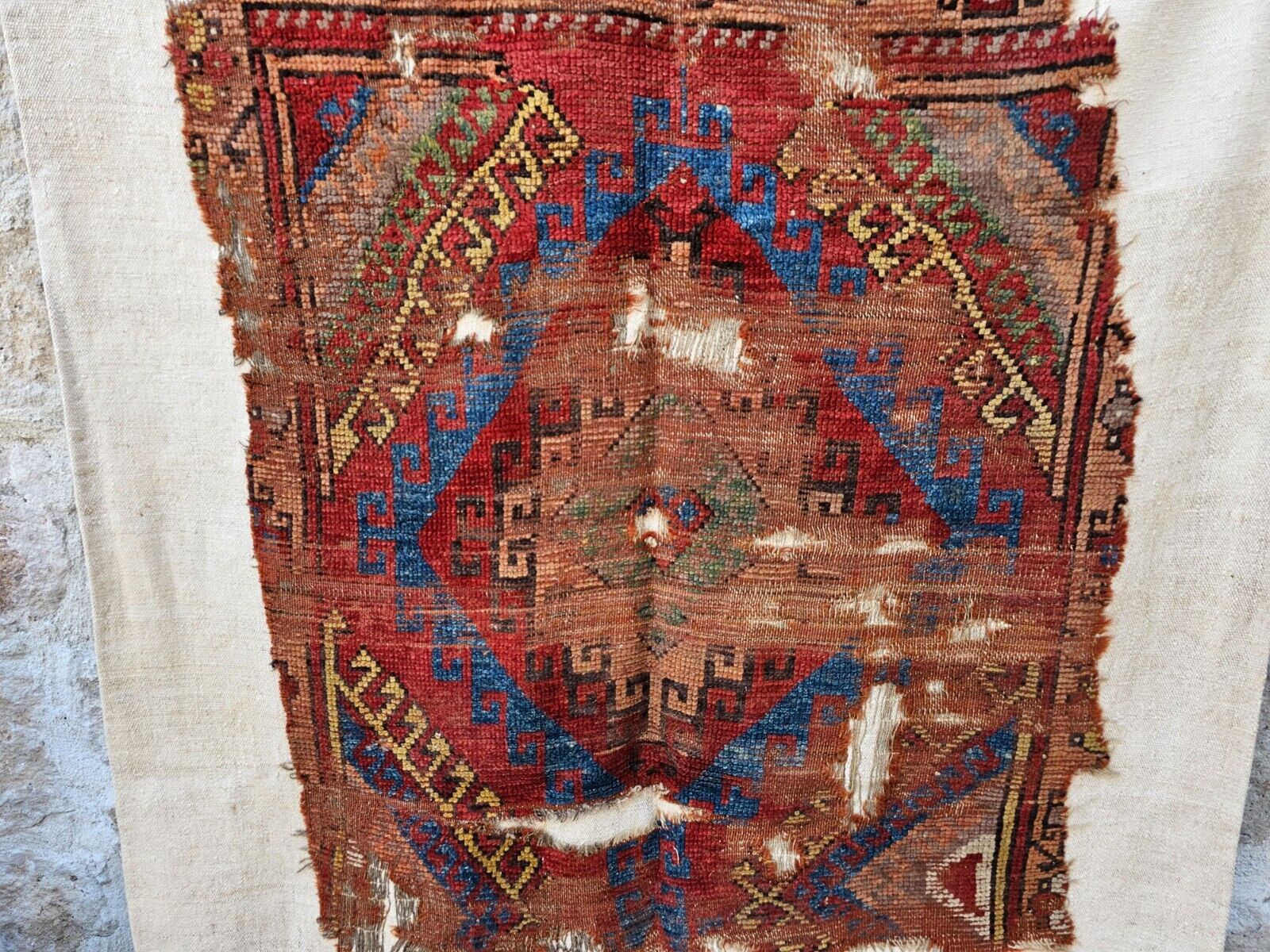 18th Century Anatolian Konya Carpet Fragment
