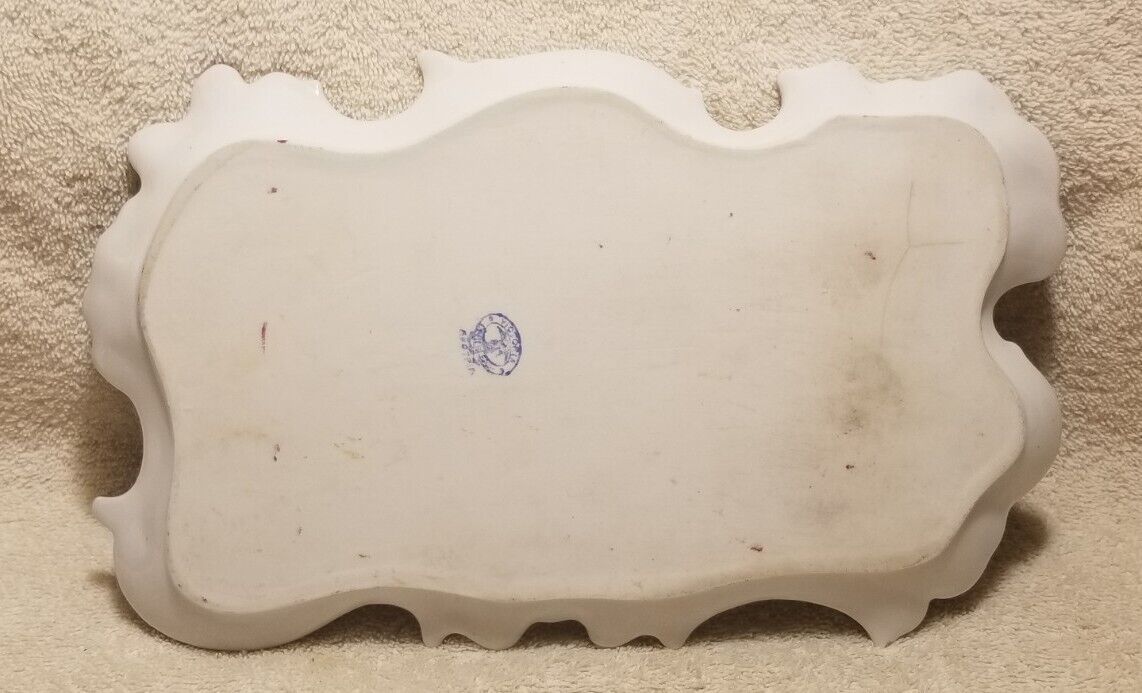 Victorian Carlsbad Austria Tray, Late 1800s
