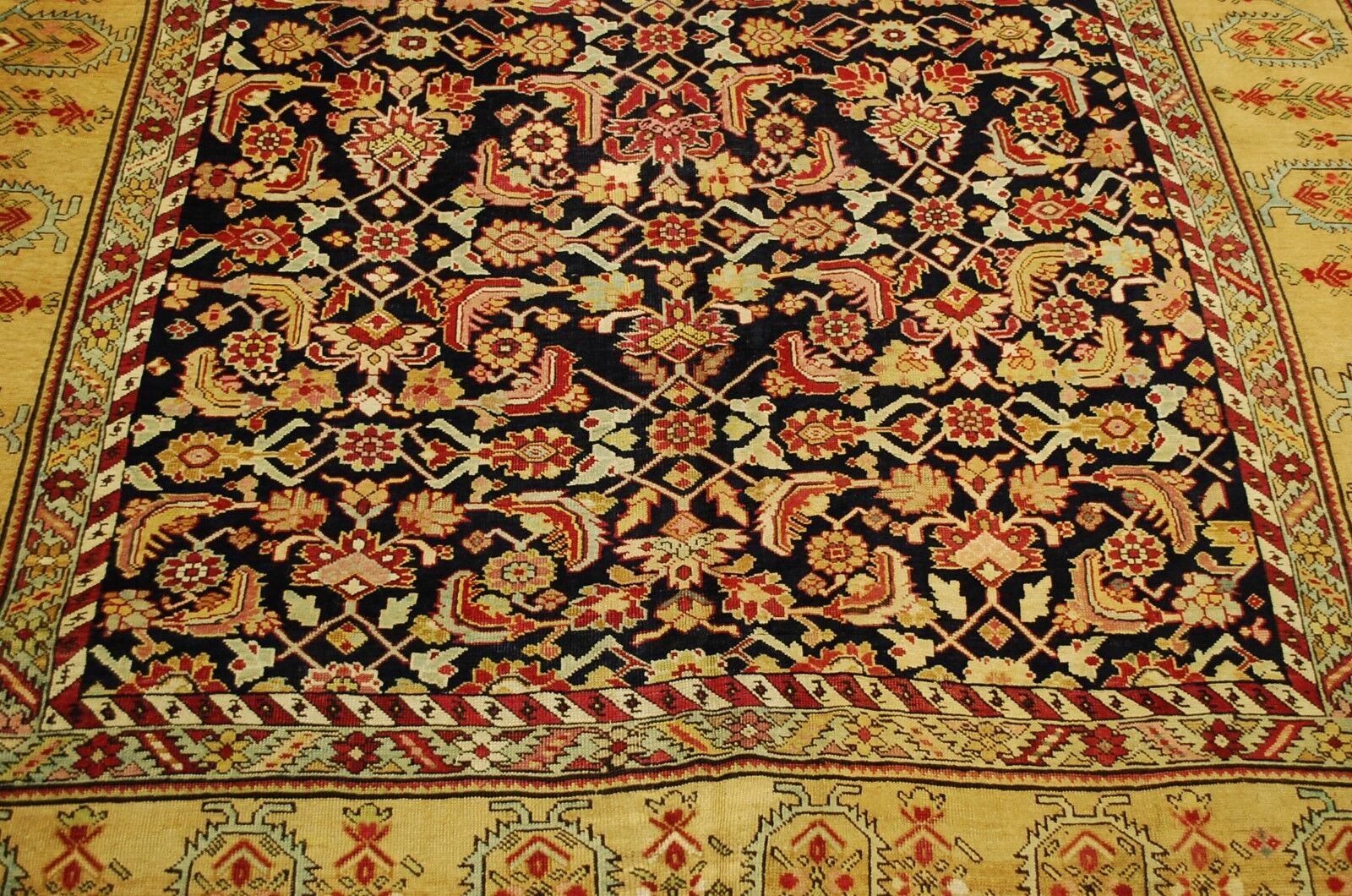 Mid-1800s Caucasian Karabagh Rug, 7'3" x 16'5