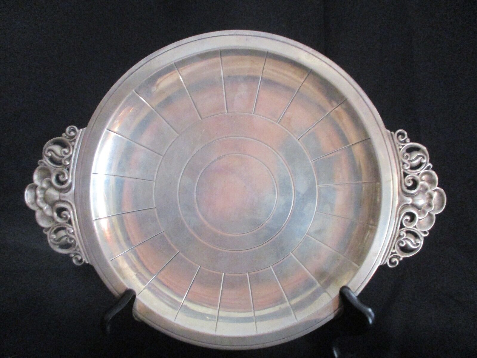 Tiffany & Co Art Nouveau Sterling Silver Tray