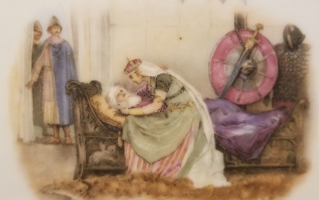 Victorian Carlsbad Austria Tray, Late 1800s