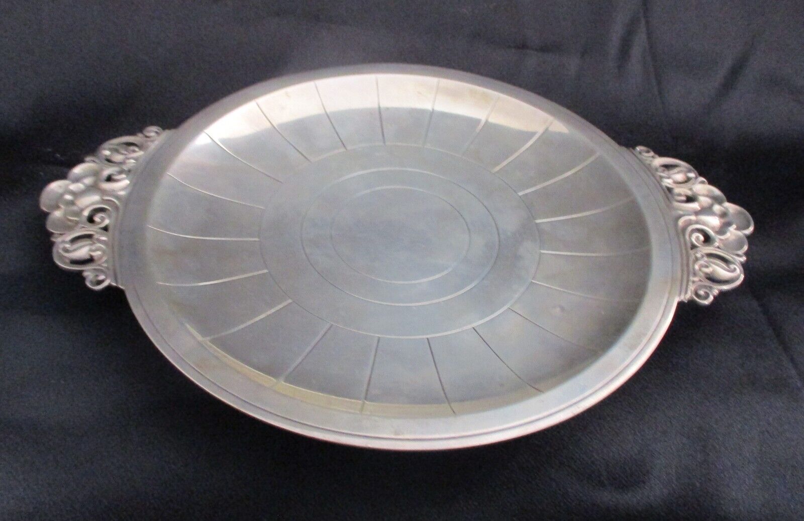 Tiffany & Co Art Nouveau Sterling Silver Tray