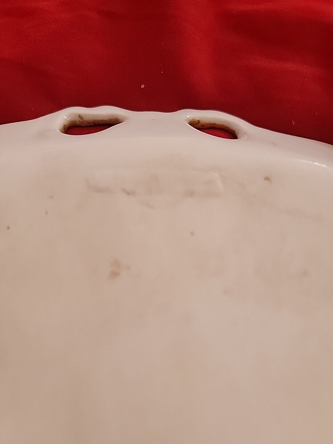 Bavarian 1900s Ceramic Tray with Gold Trim