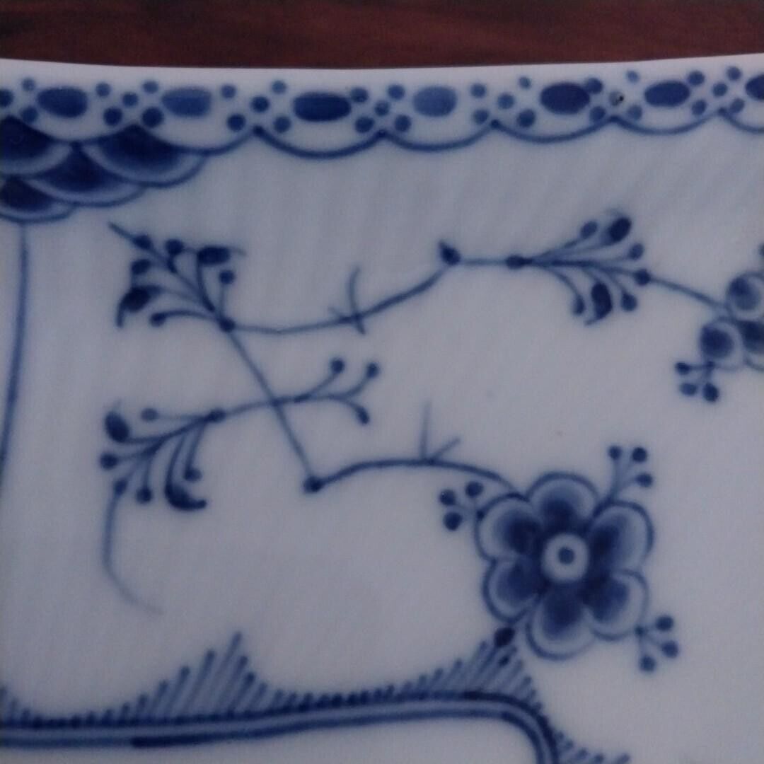 Royal Copenhagen Blue Fluted Tray, Early 1900s