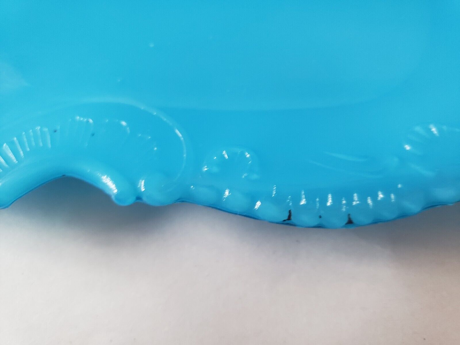 Dithridge Blue Opaline Glass Vanity Tray c1900