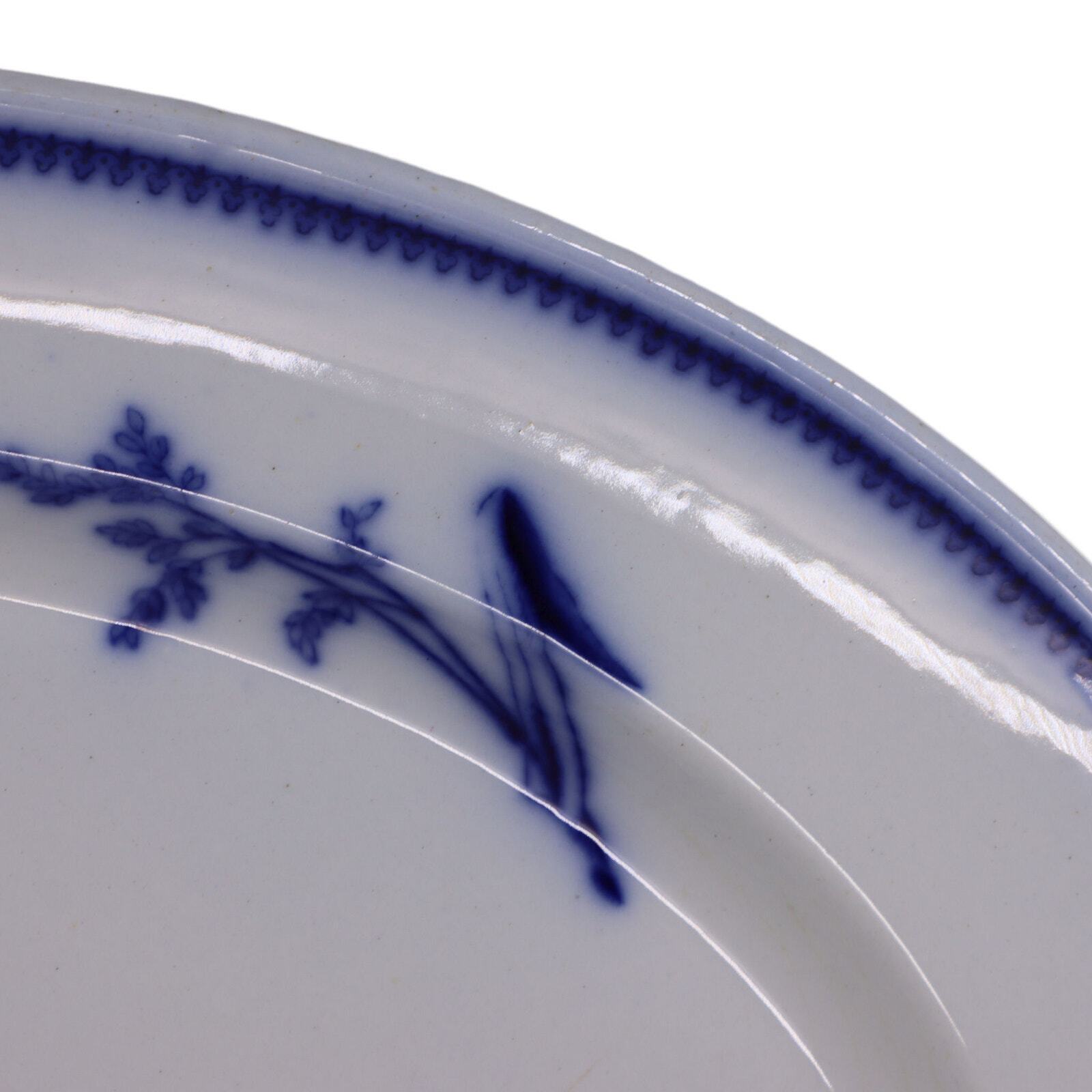 William Adams Fern Flow Blue Serving Platter 16.5