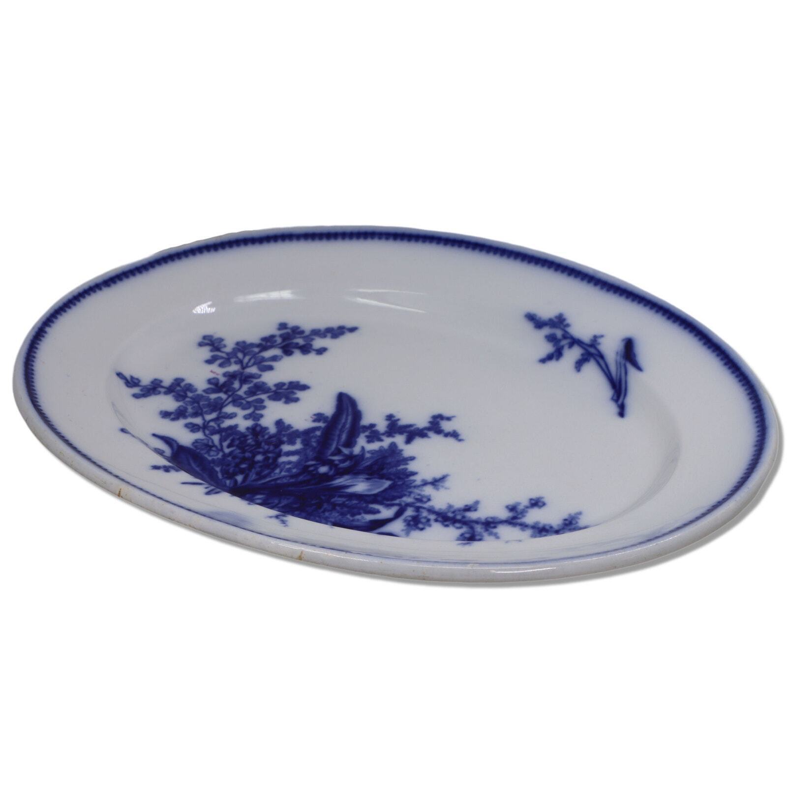 William Adams Fern Flow Blue Serving Platter 16.5