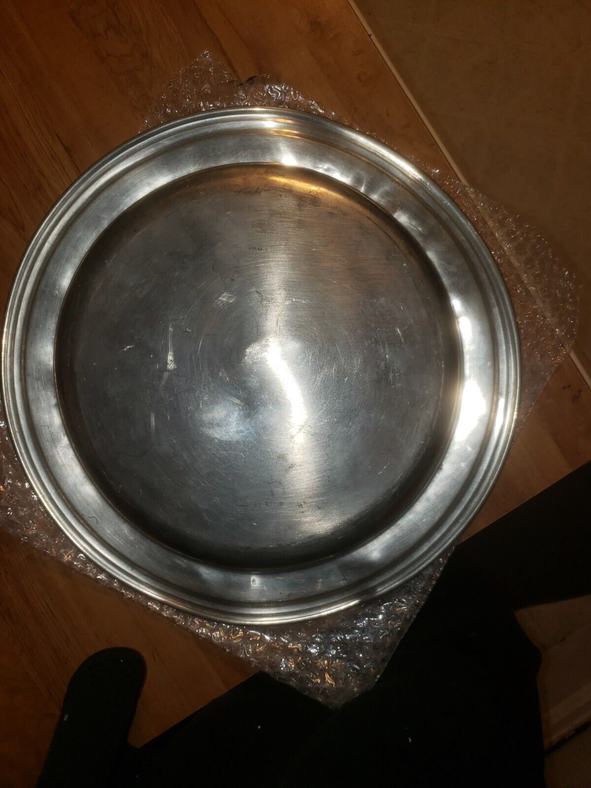 19th Century English Pewter Silver Plate