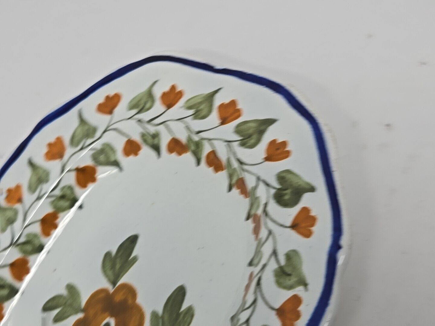Early 1800s Staffordshire Miniature Toy Platter