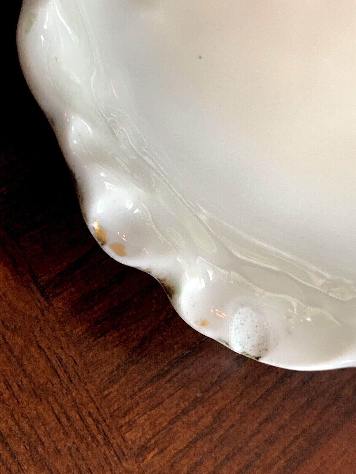 Antique WG&Co Limoges Kidney Vanity Tray