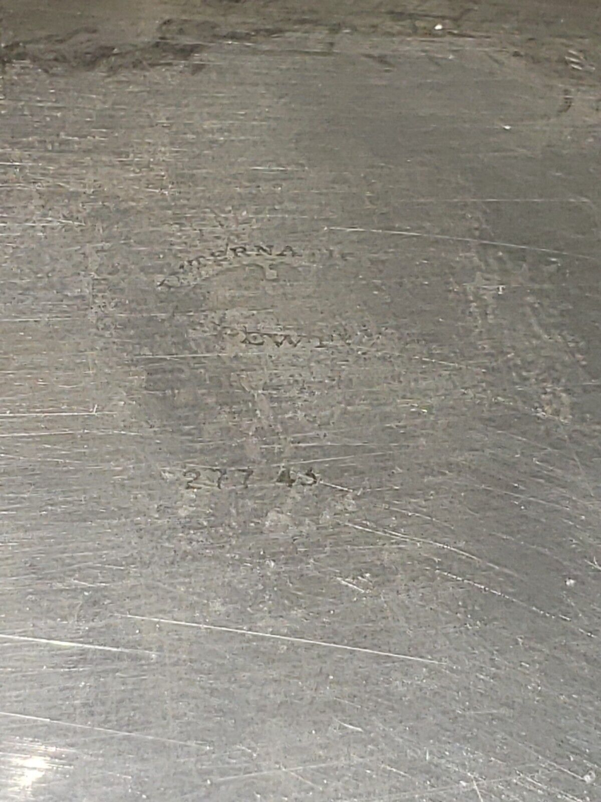 19th Century English Pewter Silver Plate