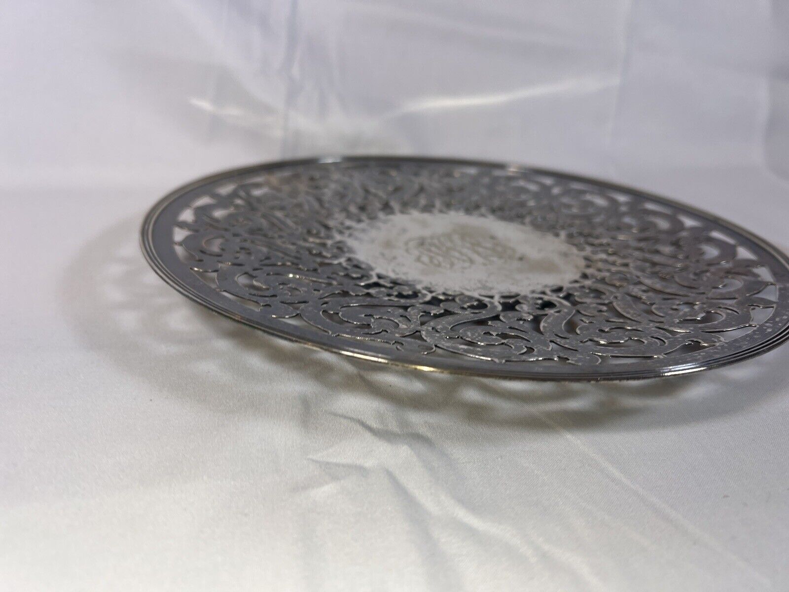 Antique Middletown Silver Co 9.5” Tray