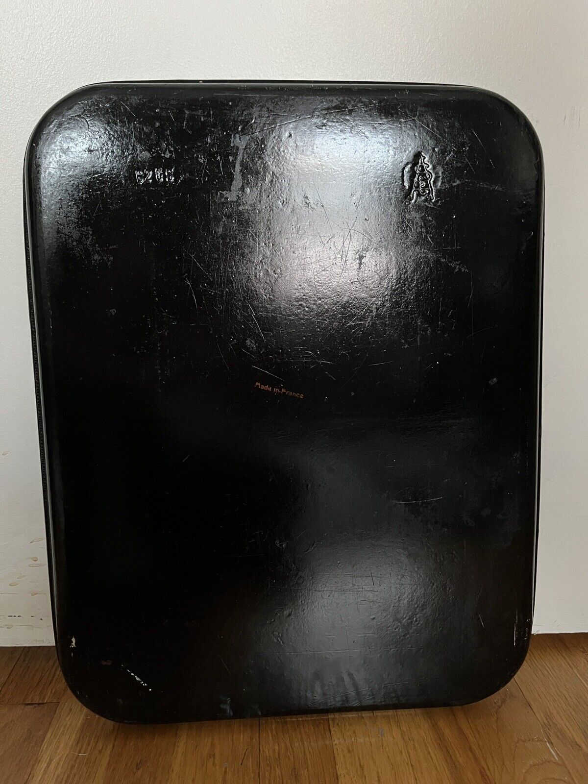 Large 1800s French Empire Black & Gold Tray