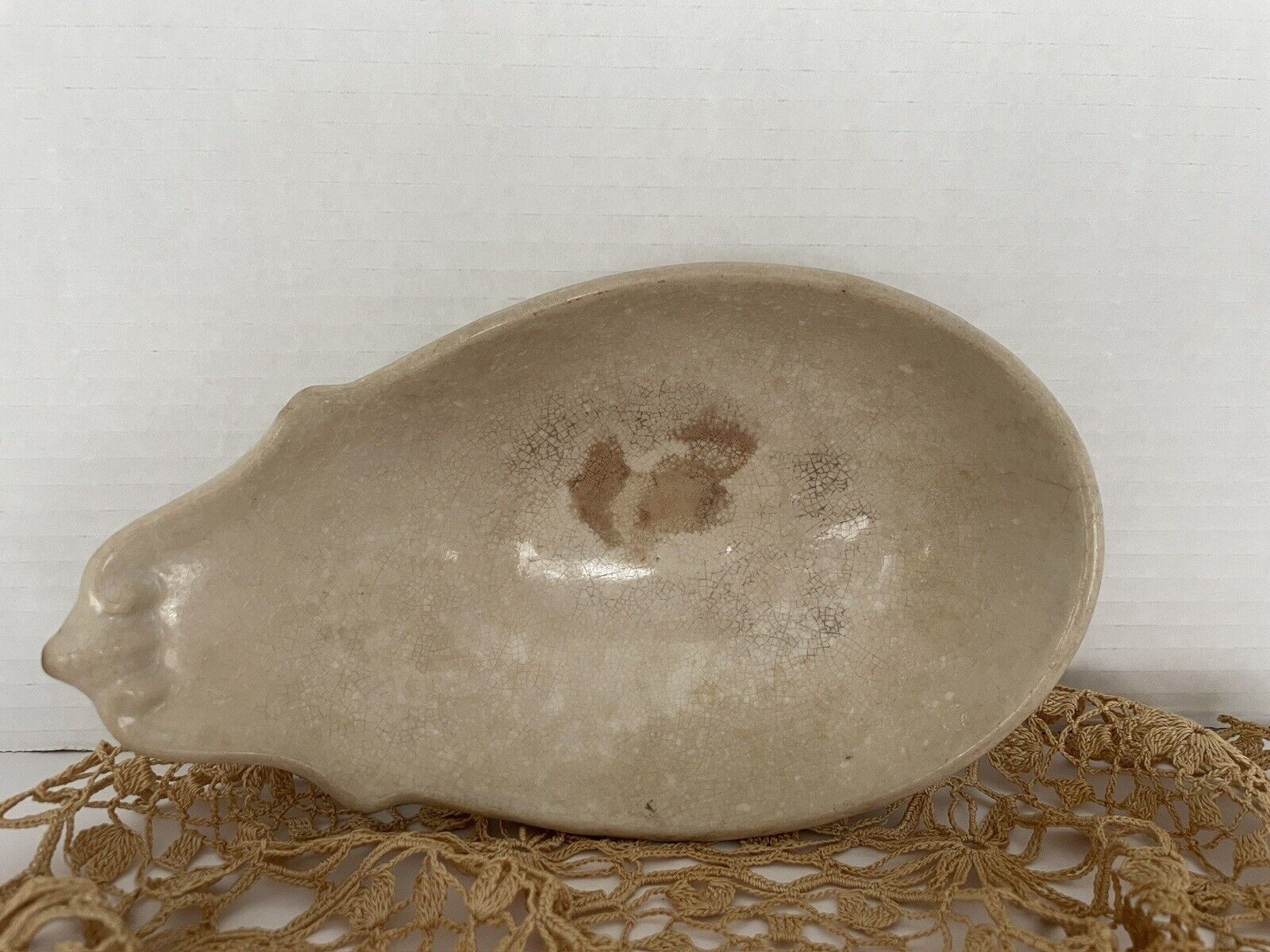 1800s Ironstone Relish Tray by Burgess & Goddard