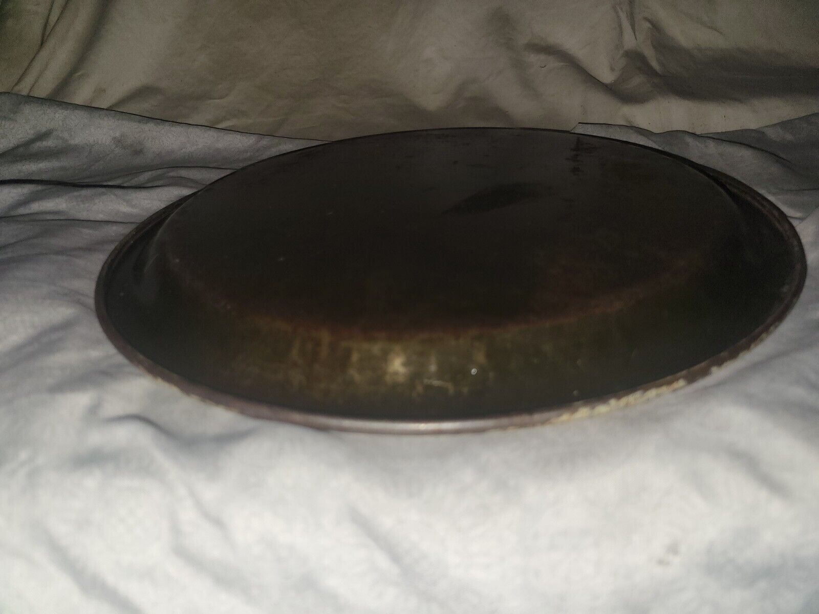 Vintage 1900s Tin Salon Bar Serving Tray