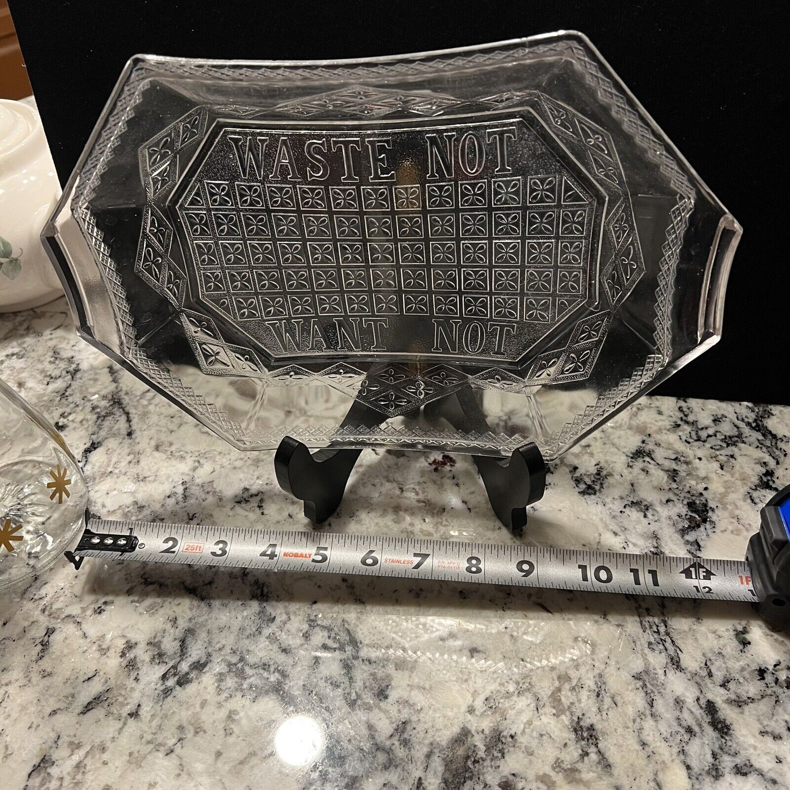 1800s King Son Diamond Bar Bread Tray