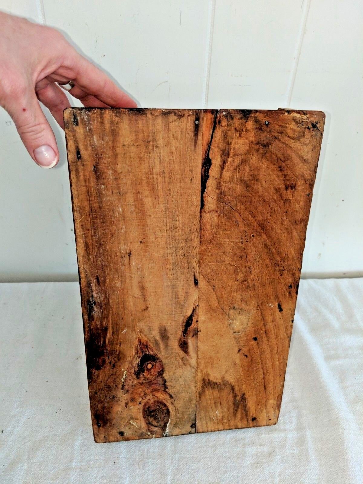 Antique 1800s Divided Cutlery Tray Box
