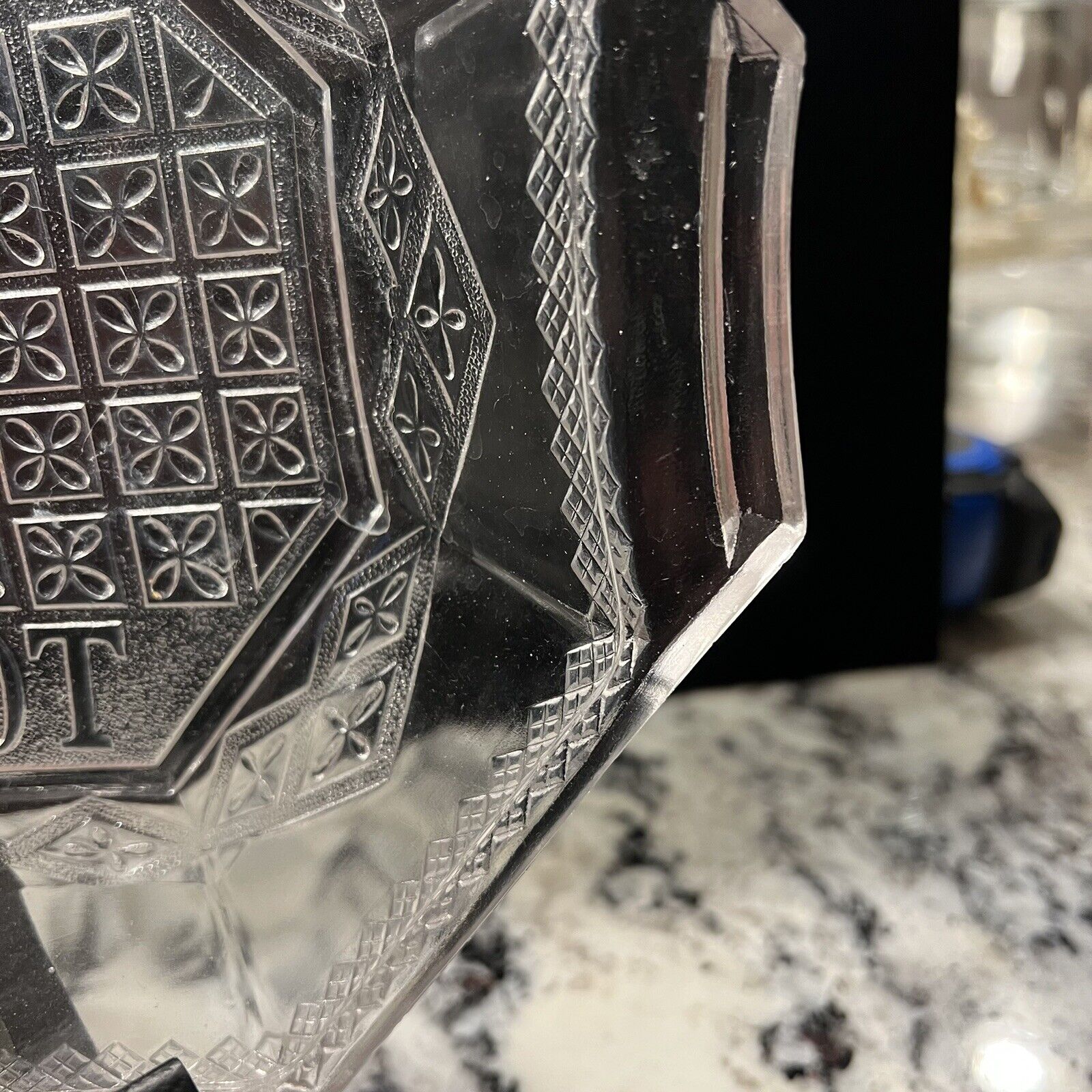 1800s King Son Diamond Bar Bread Tray