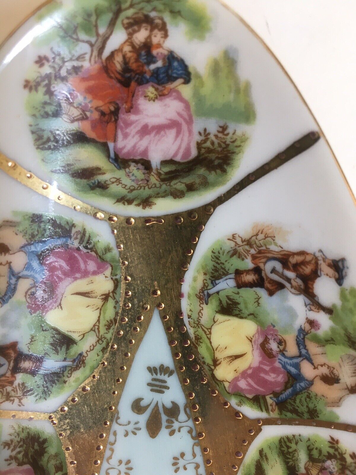 French Antique Serving Dish, 1800s