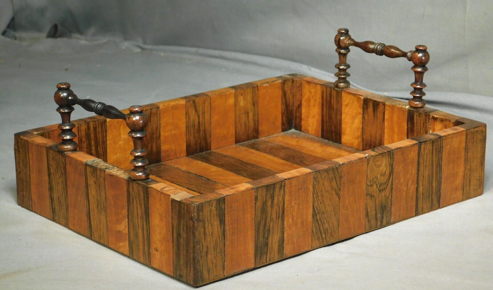 William IV Rosewood Satin Inlaid Sewing Caddy