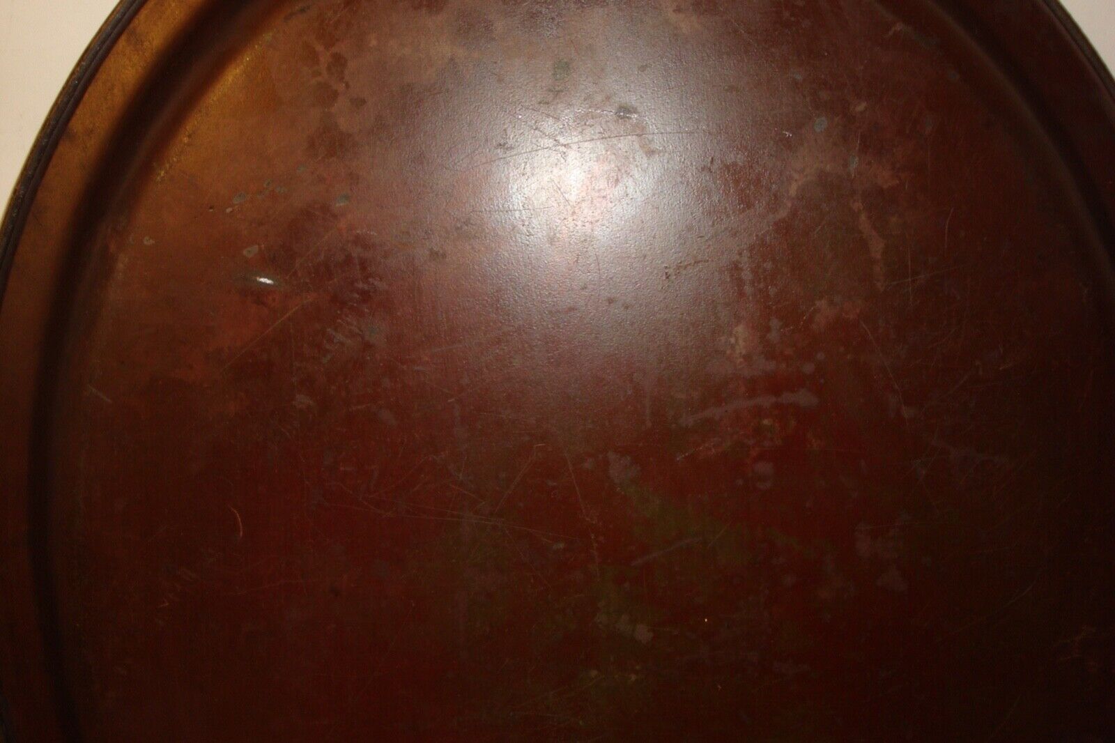 Victorian Tin Tray with Floral Cherubs Design