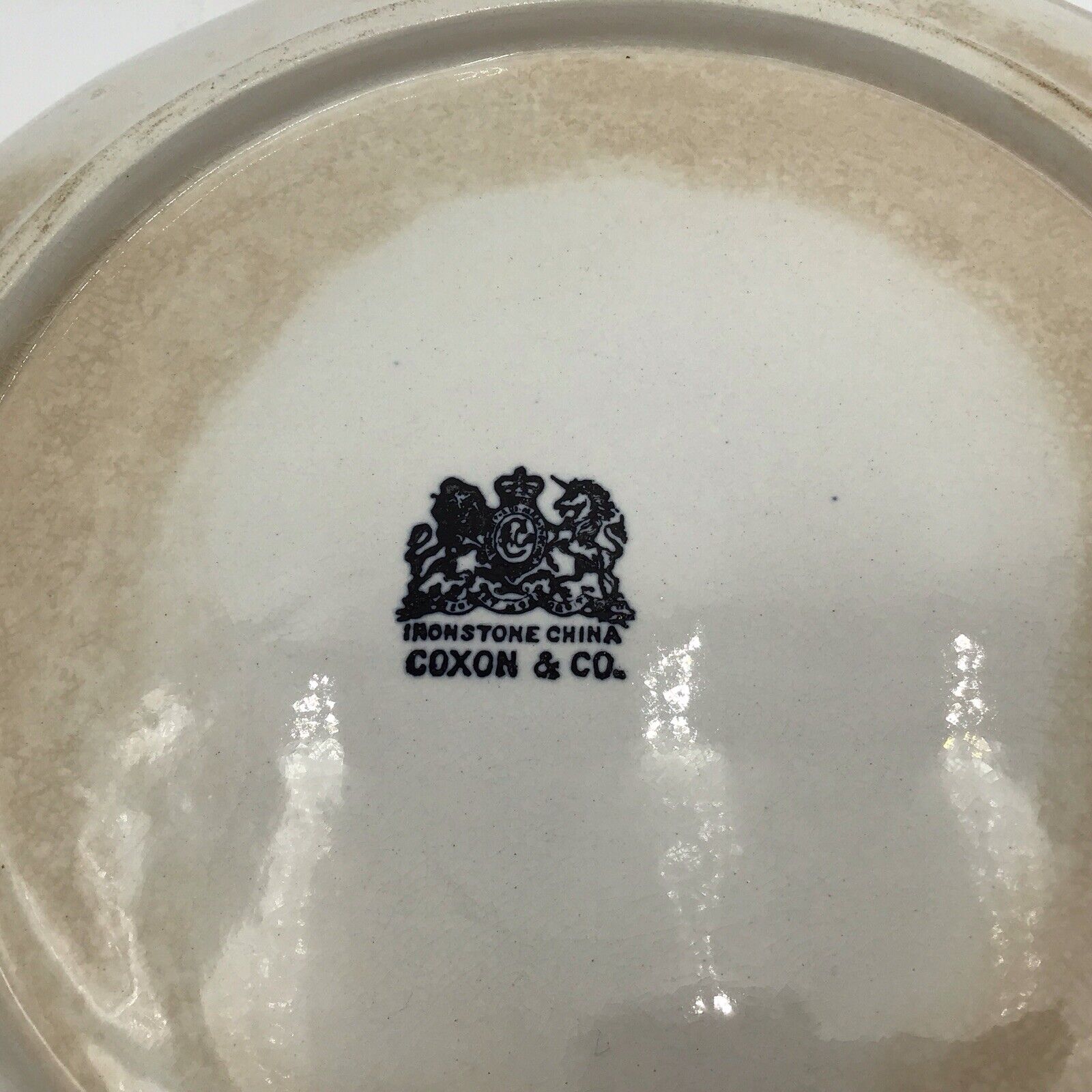 Coxon & Co 1800s Ironstone Serving Tray