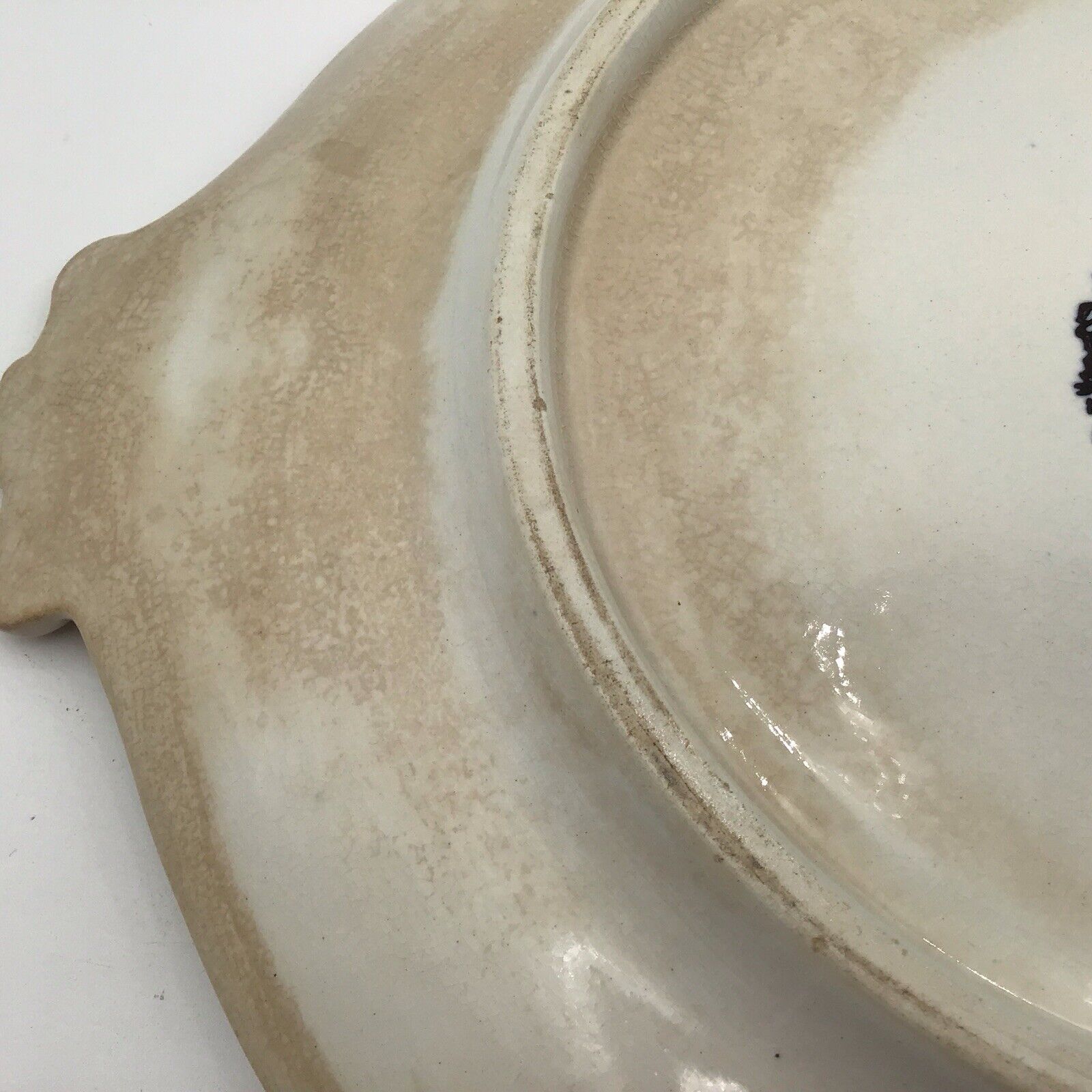 Coxon & Co 1800s Ironstone Serving Tray