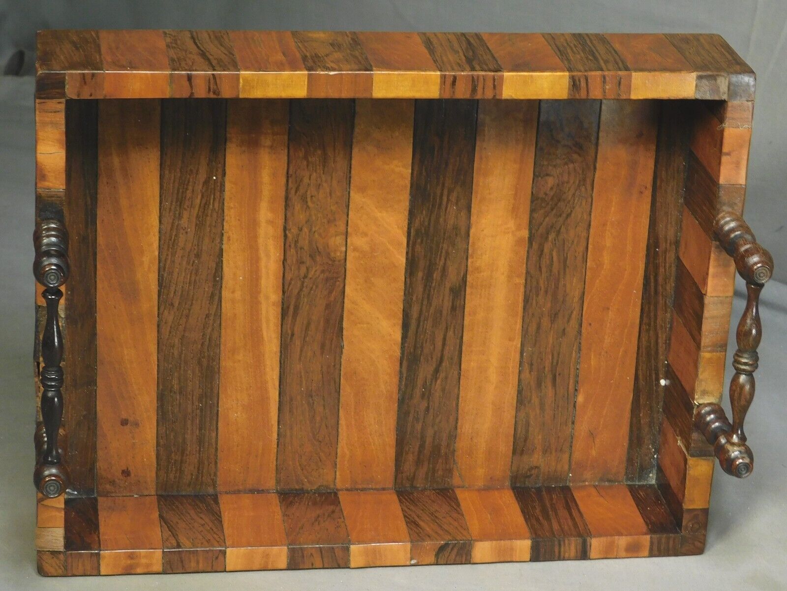 William IV Rosewood Satin Inlaid Sewing Caddy