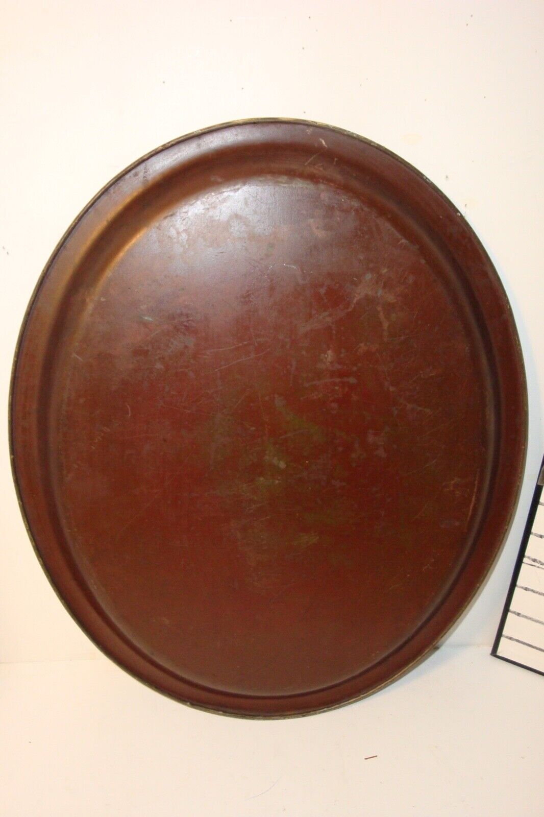 Victorian Tin Tray with Floral Cherubs Design