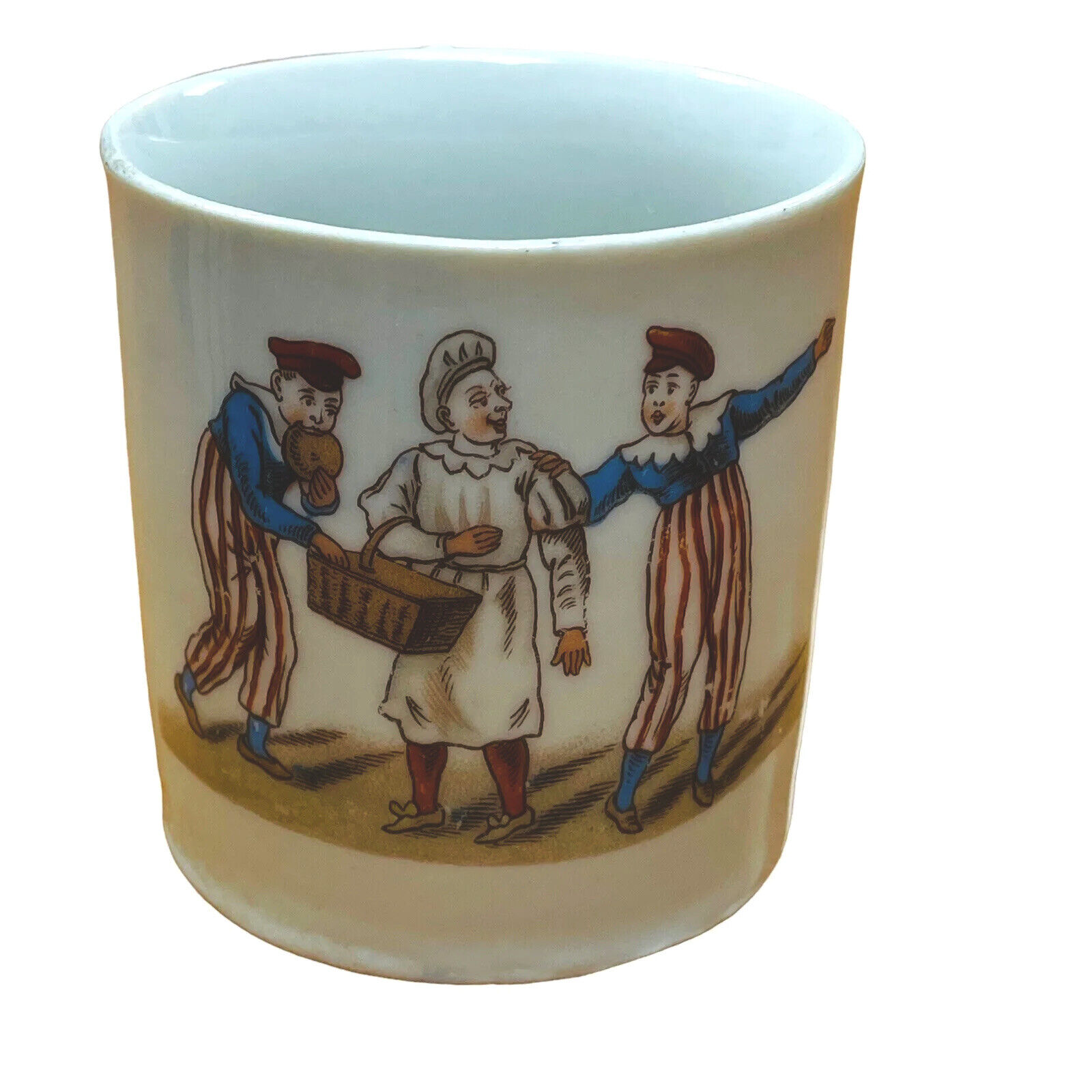 Victorian Children's Toy Mug: Baker & Boys