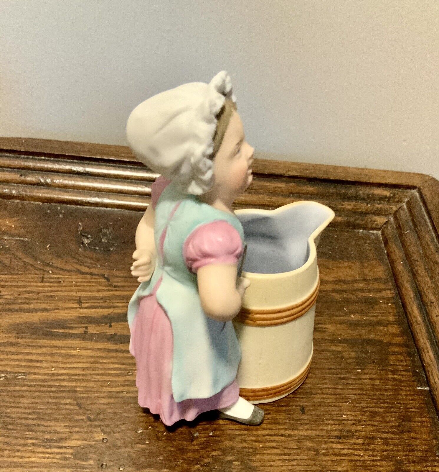 Victorian Bisque Child's Milk Creamer Antique