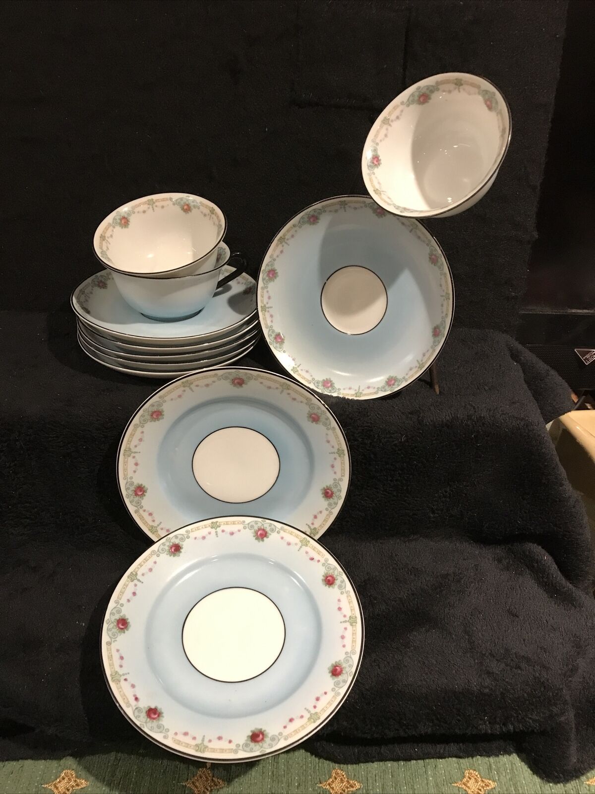 Epiag Royal Czech Antique Porcelain Tea Set