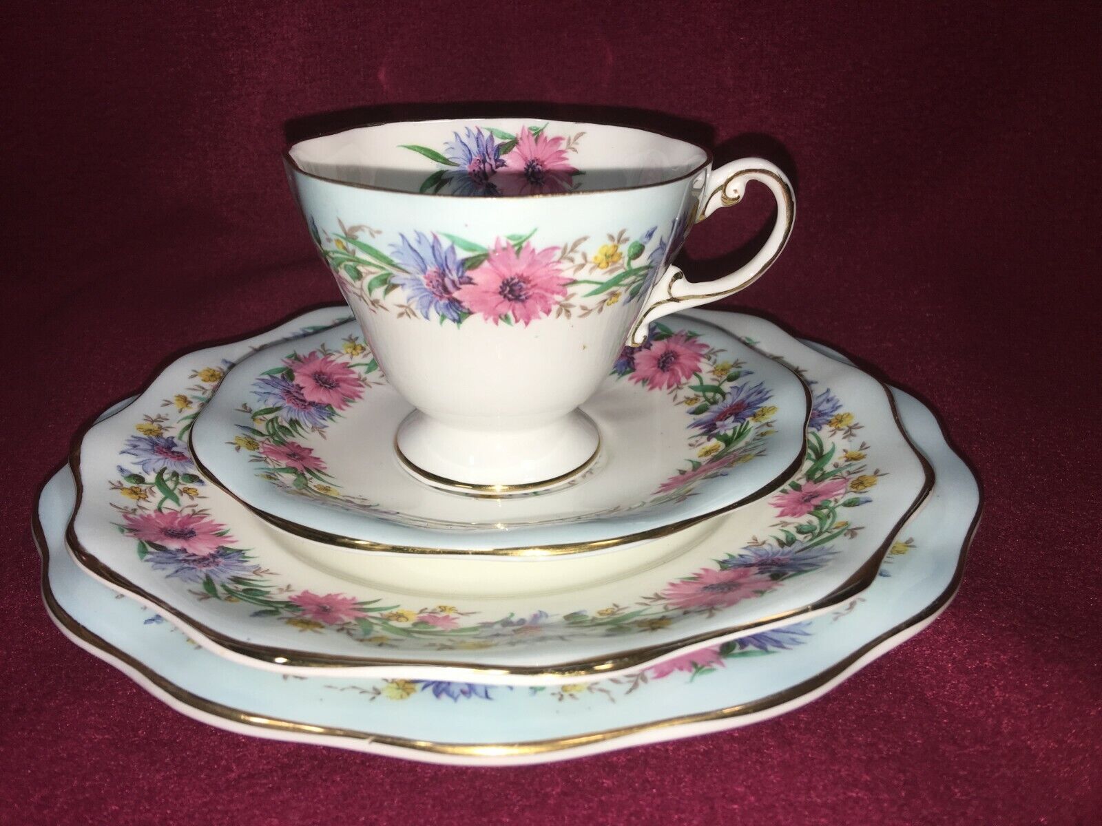Antique EB Foley Bone China Tea Set