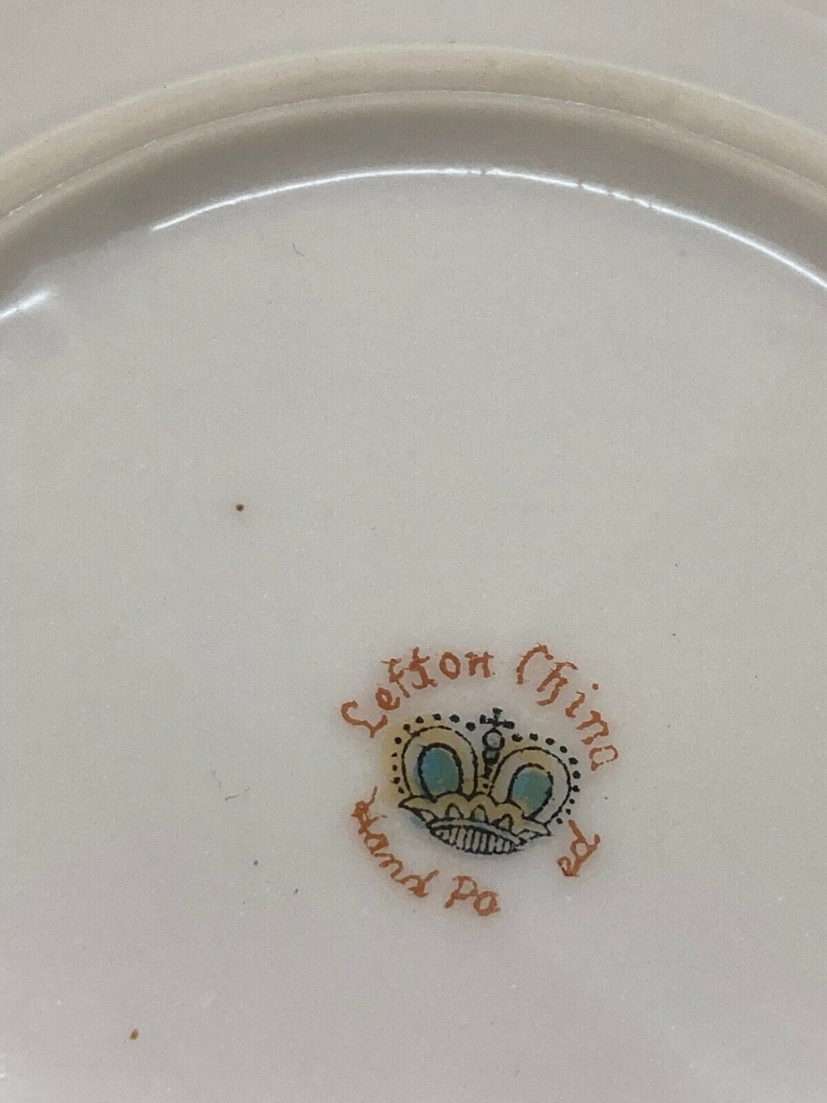 Hand Painted Lefton Porcelain Ladies Trinket Dishes Set