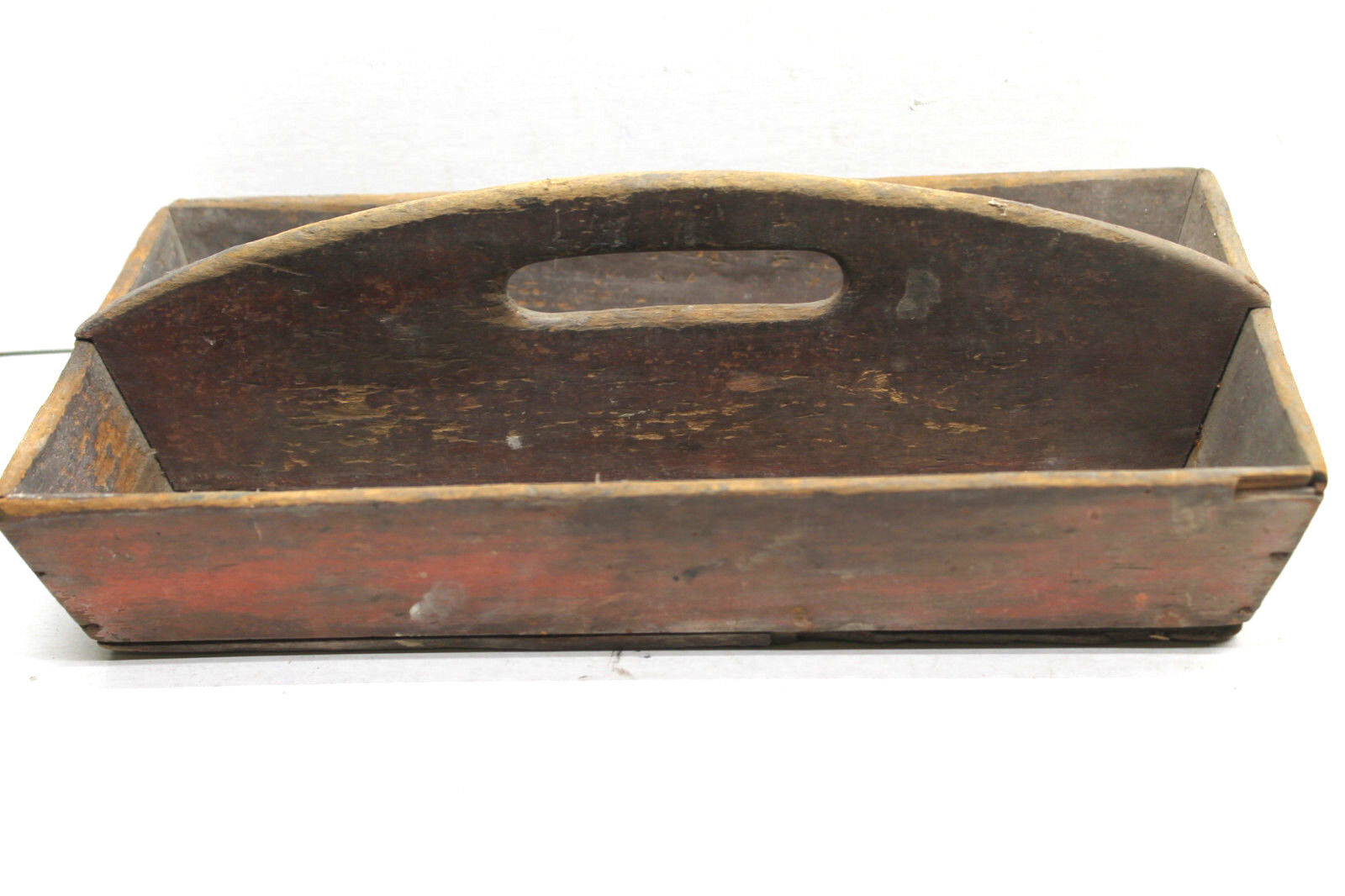 Antique Wooden Square Shaft Nails Garden Tray