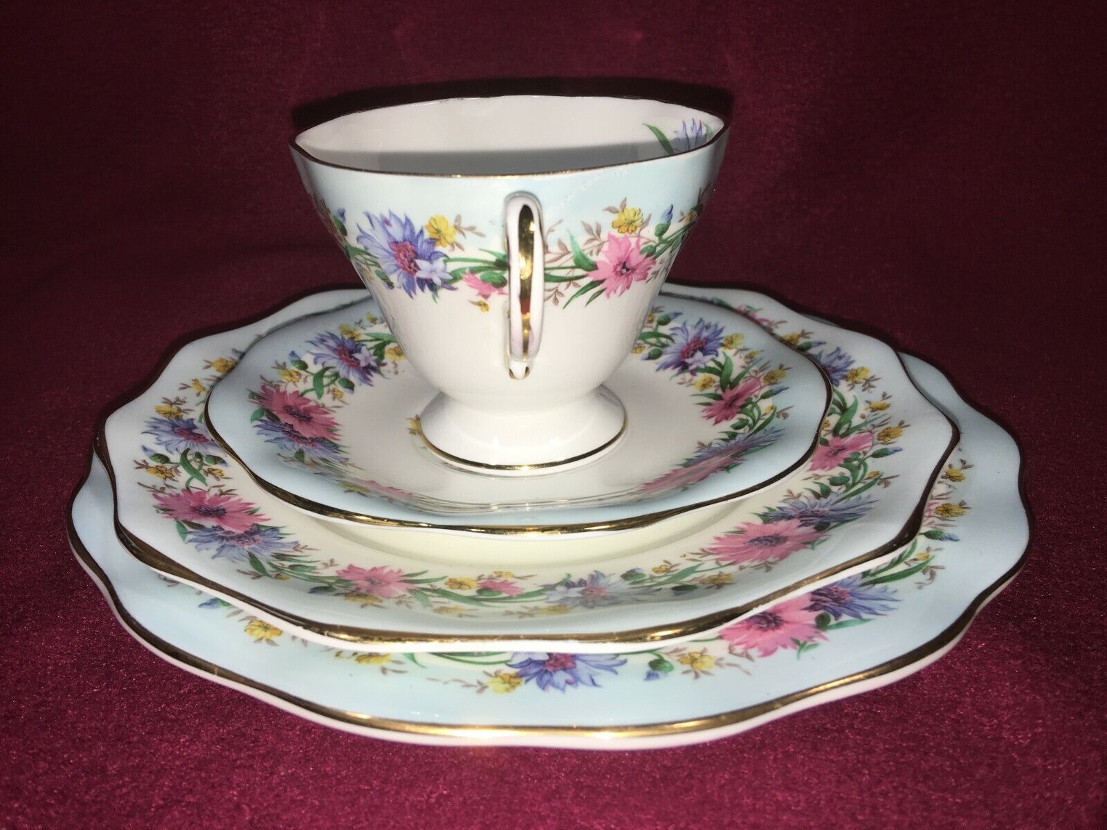 Antique EB Foley Bone China Tea Set