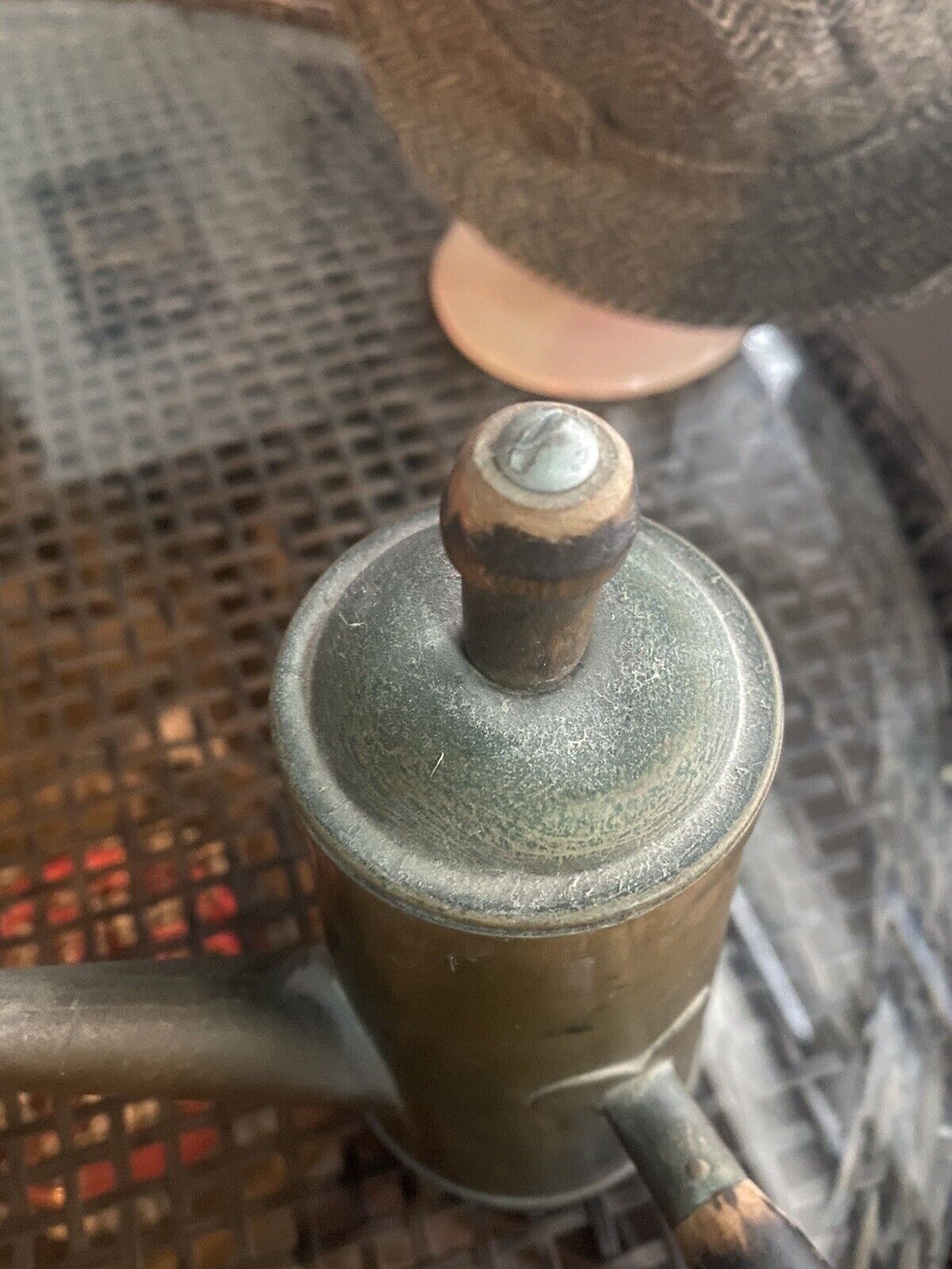 Early 1900s Sternau Copper Mini Tea Kettle