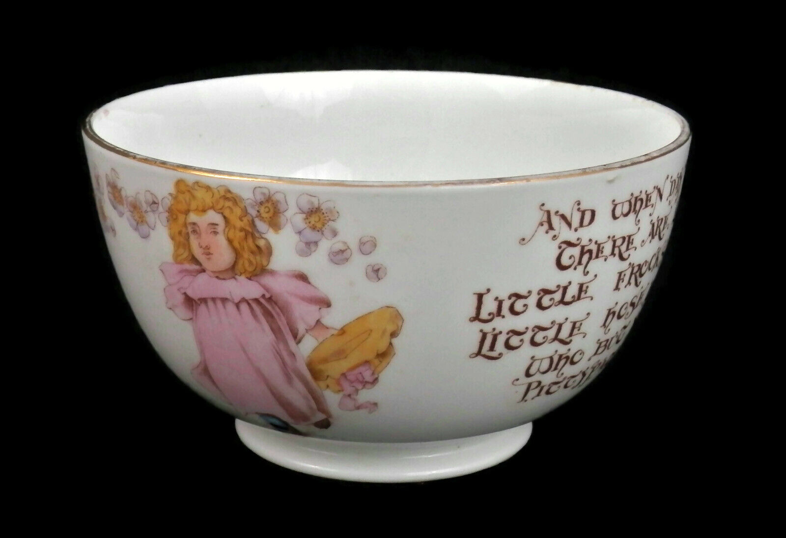 Victorian Foley China Toy Tea Set for Children