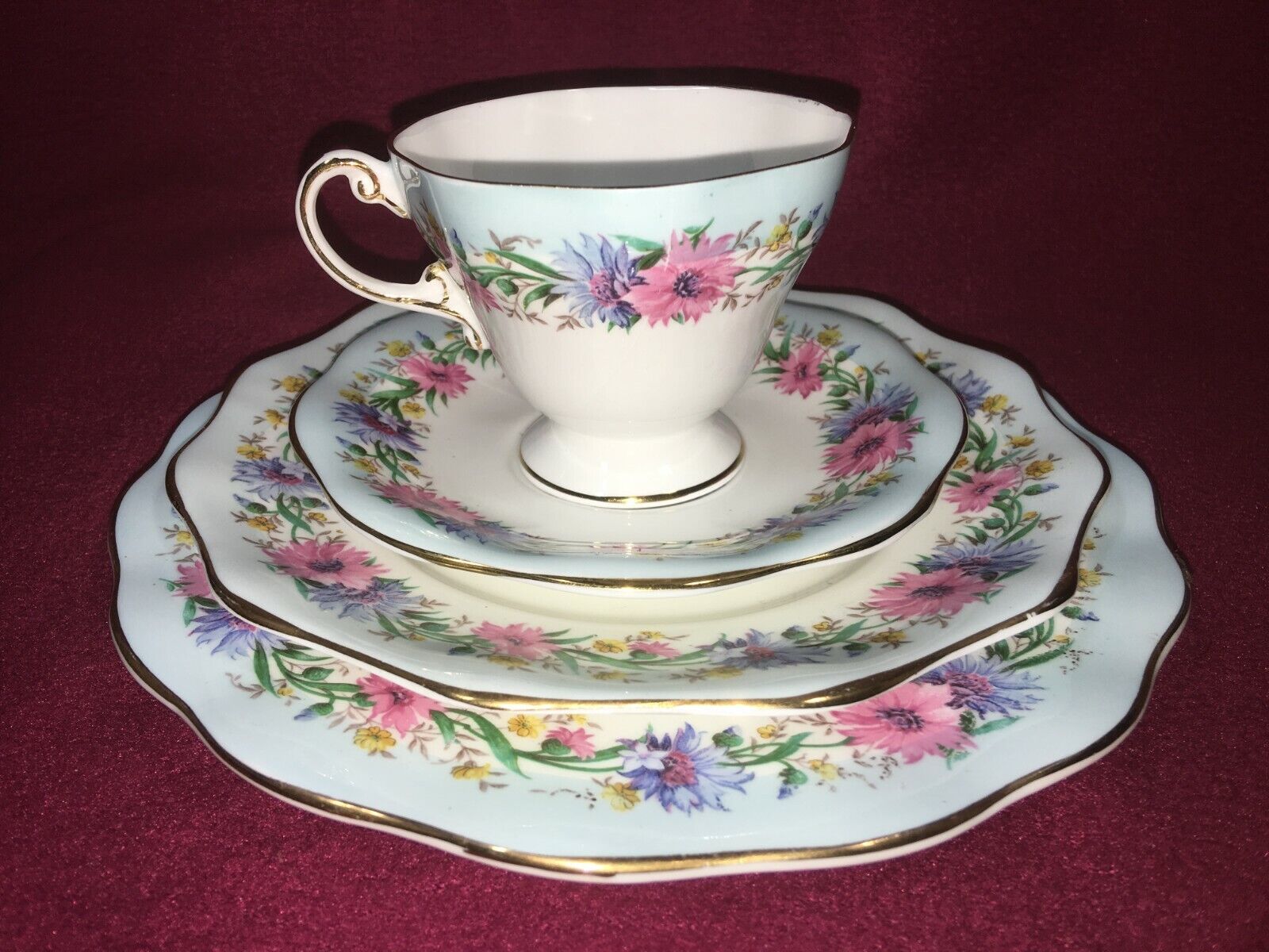 Antique EB Foley Bone China Tea Set