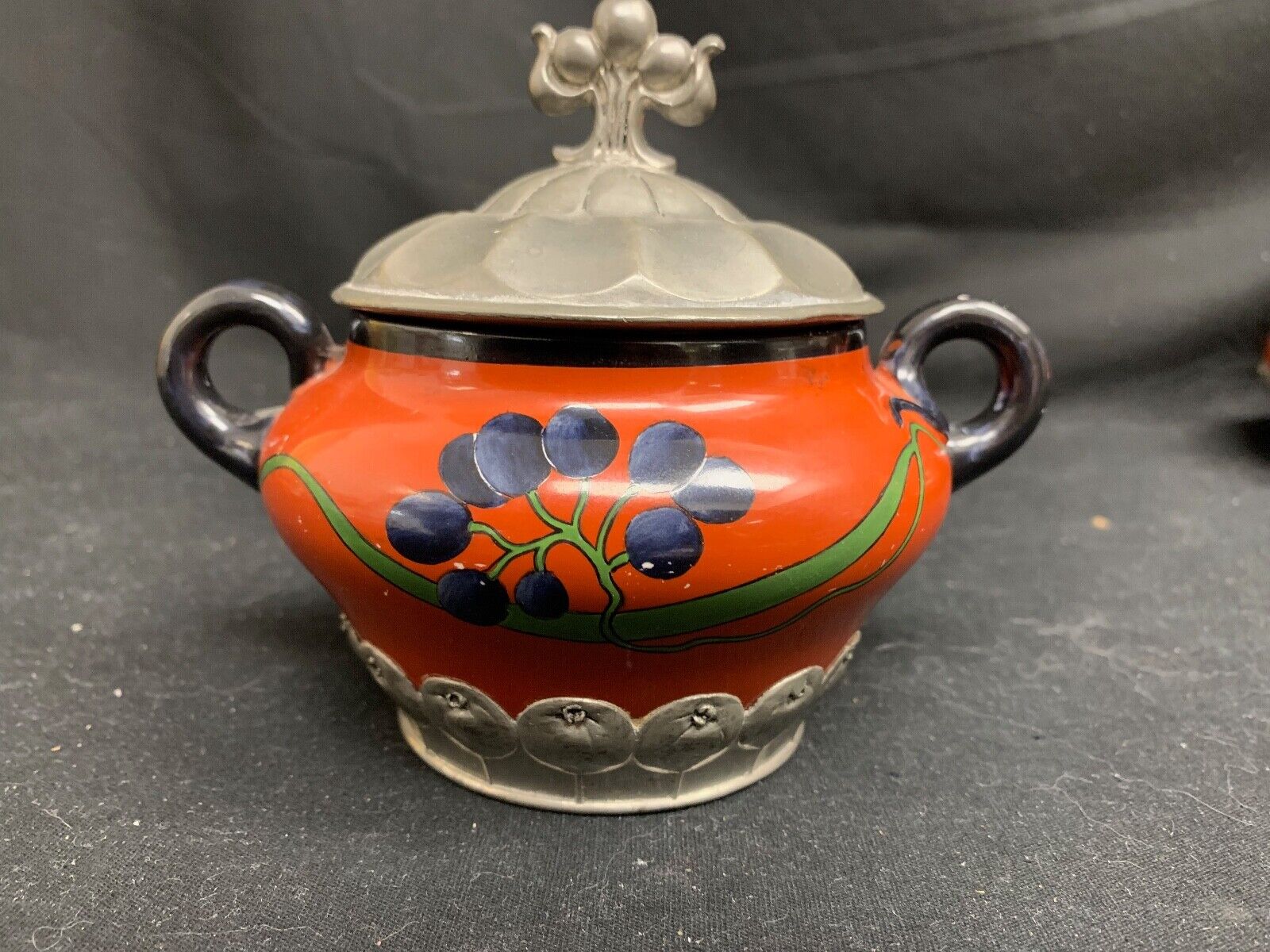 Orivit 1900s Mettlach Coffee and Tea Set
