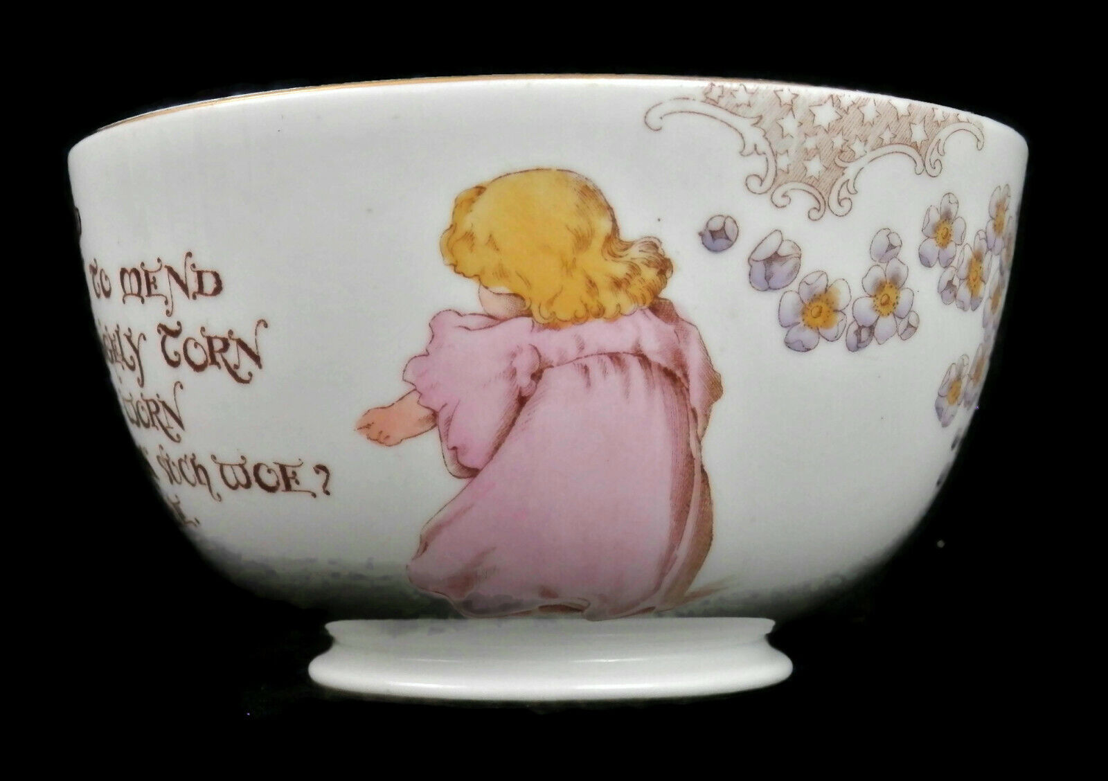 Victorian Foley China Toy Tea Set for Children