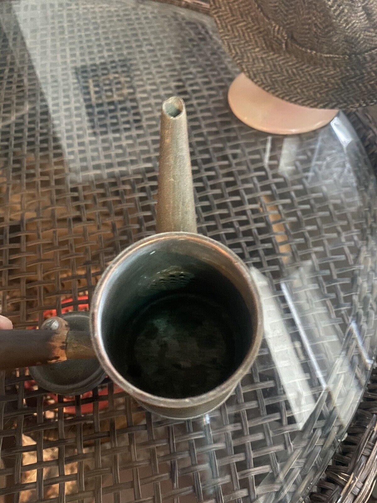 Early 1900s Sternau Copper Mini Tea Kettle